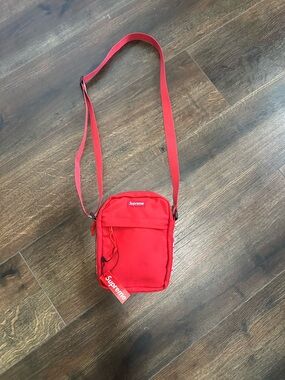 Supreme Red Crossbody Shoulder Bag